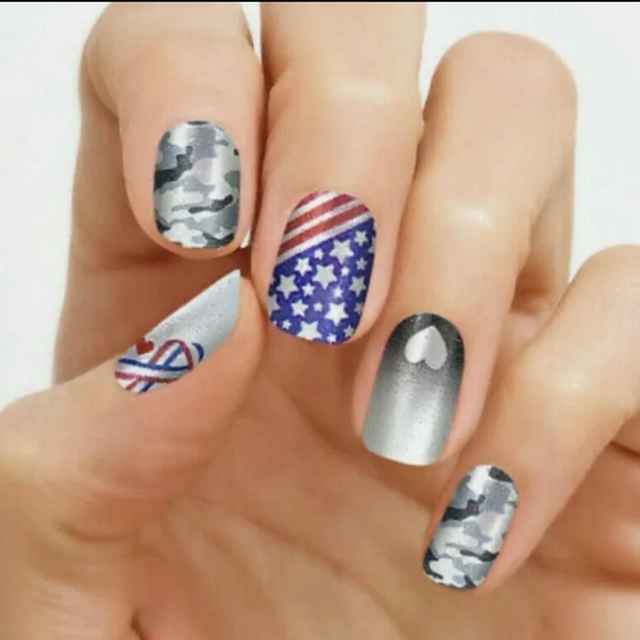 Color Street Real Nail Polish Strips Because of the Brave - Picture 3 of 3